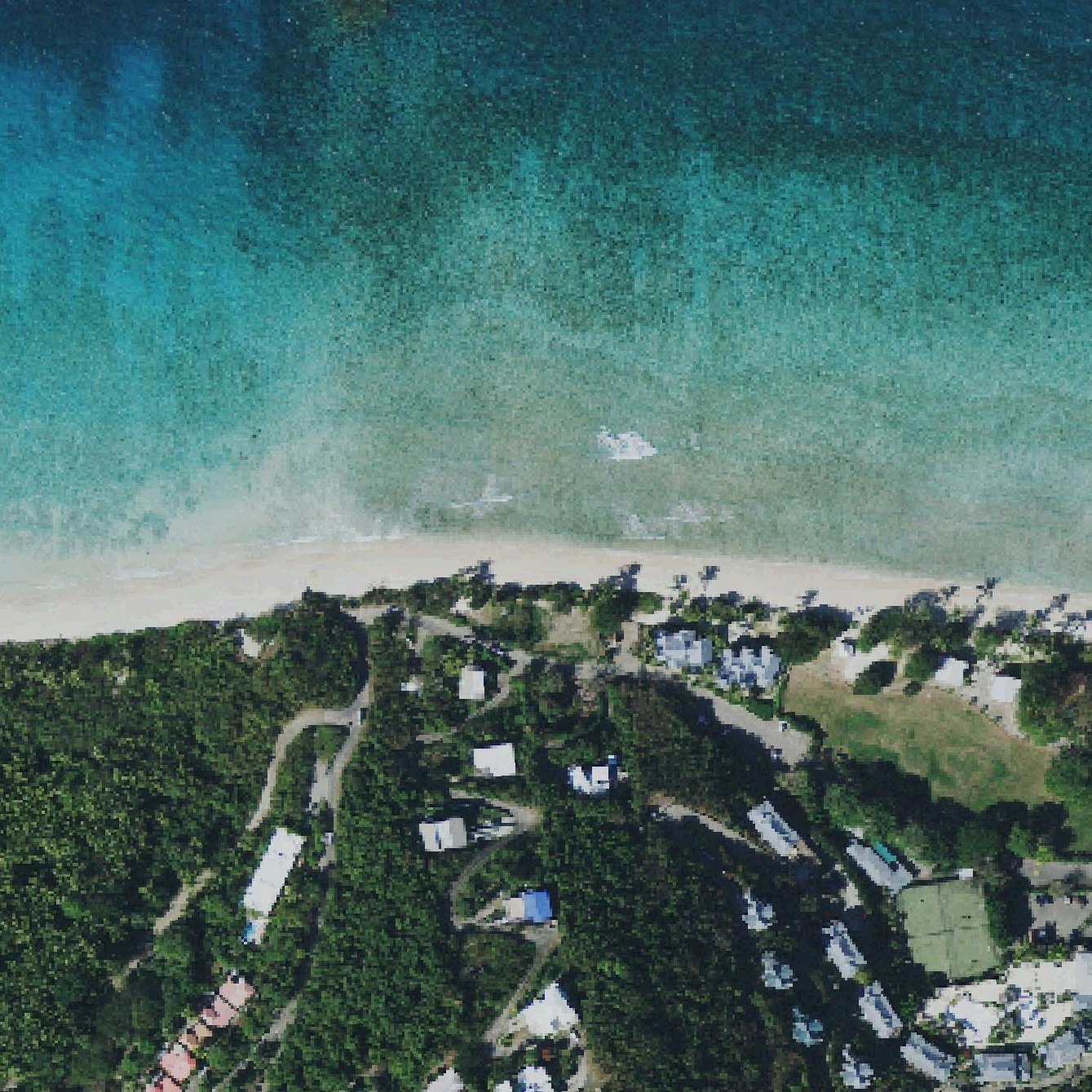 Aerial map of Long Beach