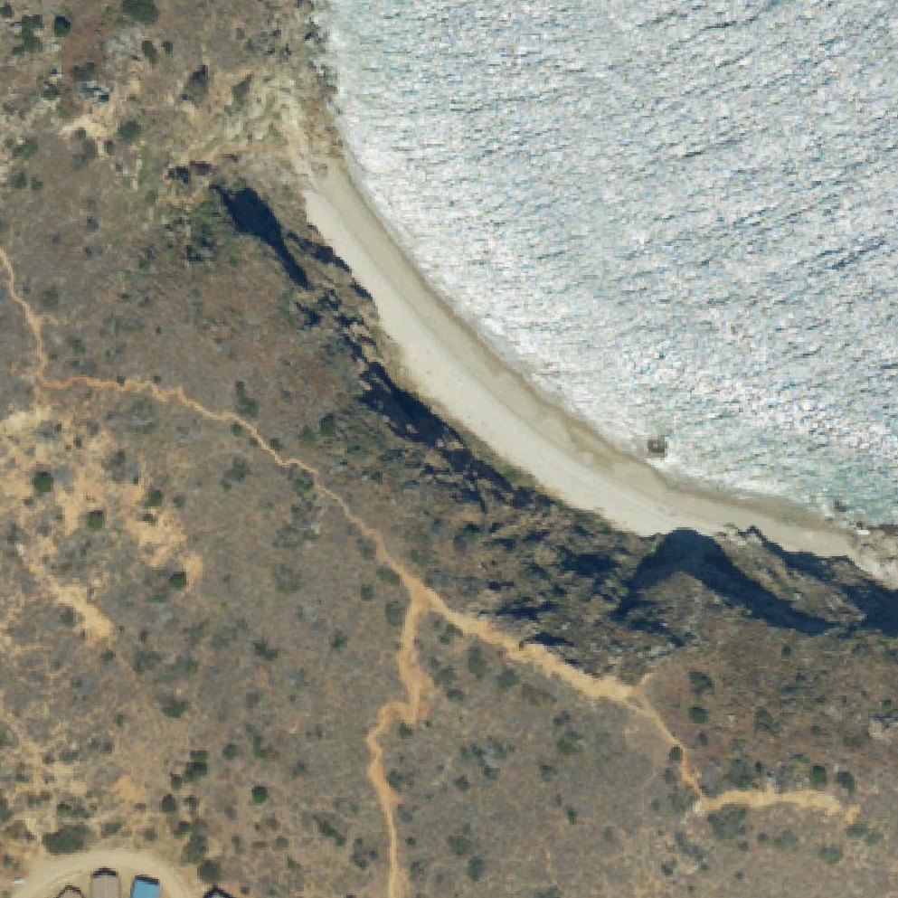 Aerial map of LongPoint Beach