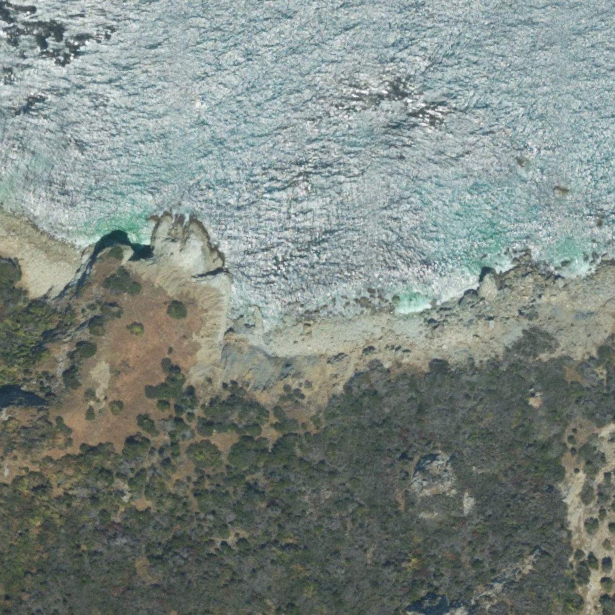 Aerial map of Lorenzo Beach