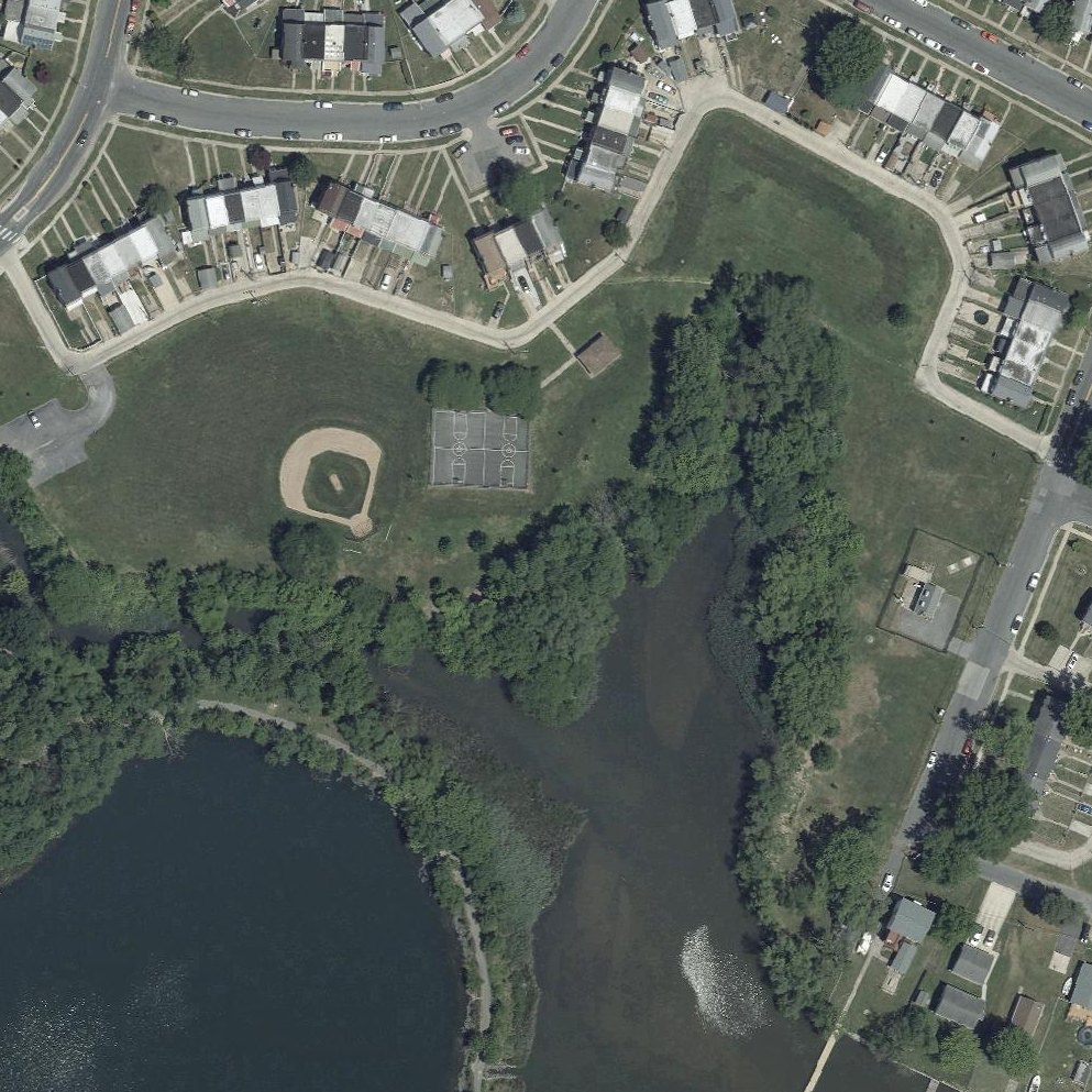 Aerial map of Lynch Cove Park