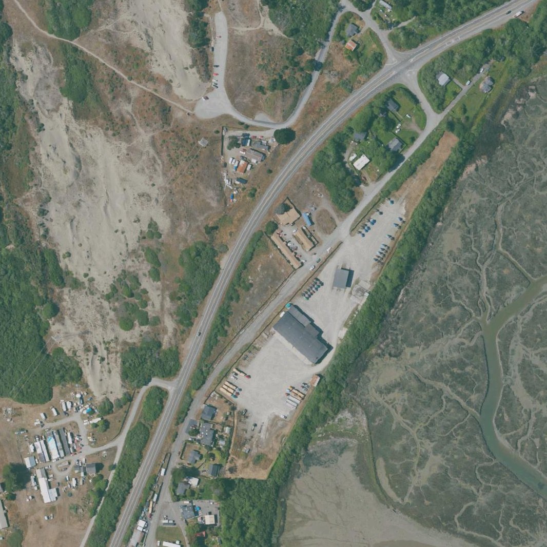 Aerial map of Ma-le'l Dunes South Unit
