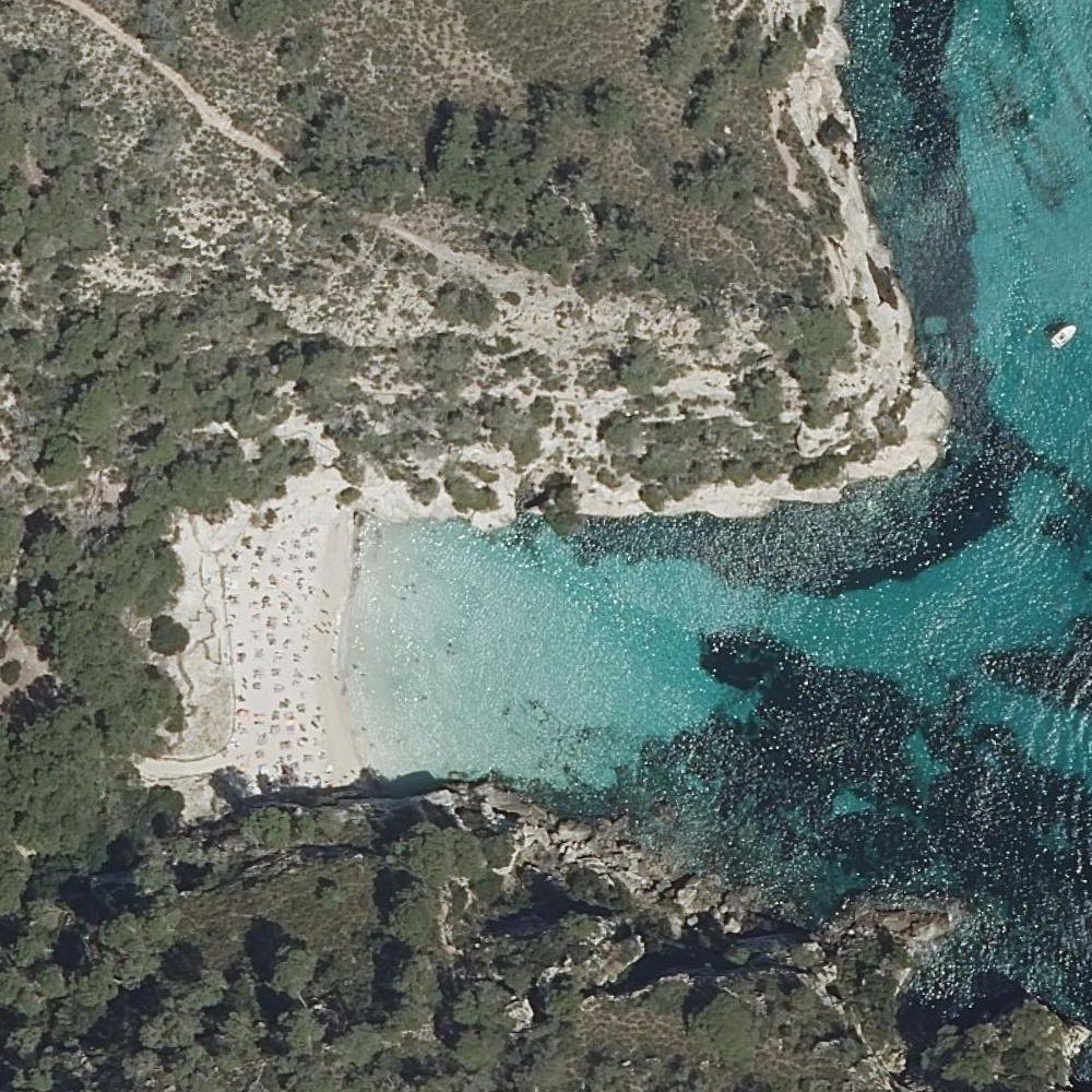 Aerial map of Macarelleta