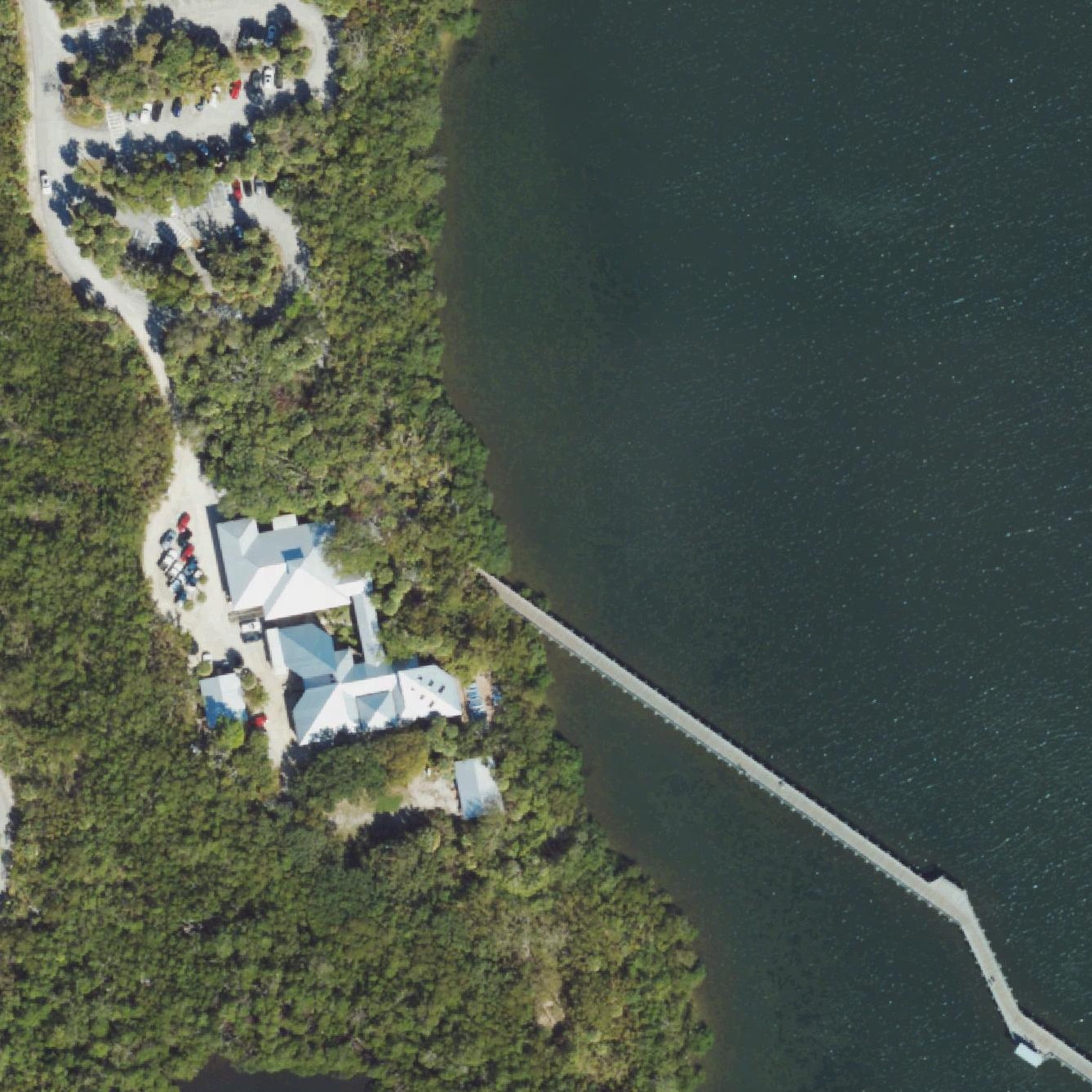 Aerial map of MacArthur Beach Nature Center