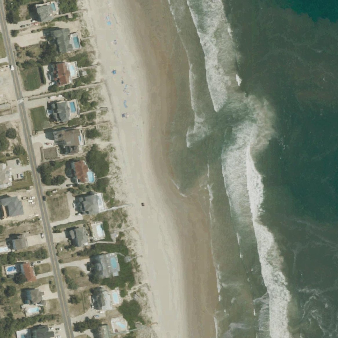 Aerial map of Mackerel Beach Access