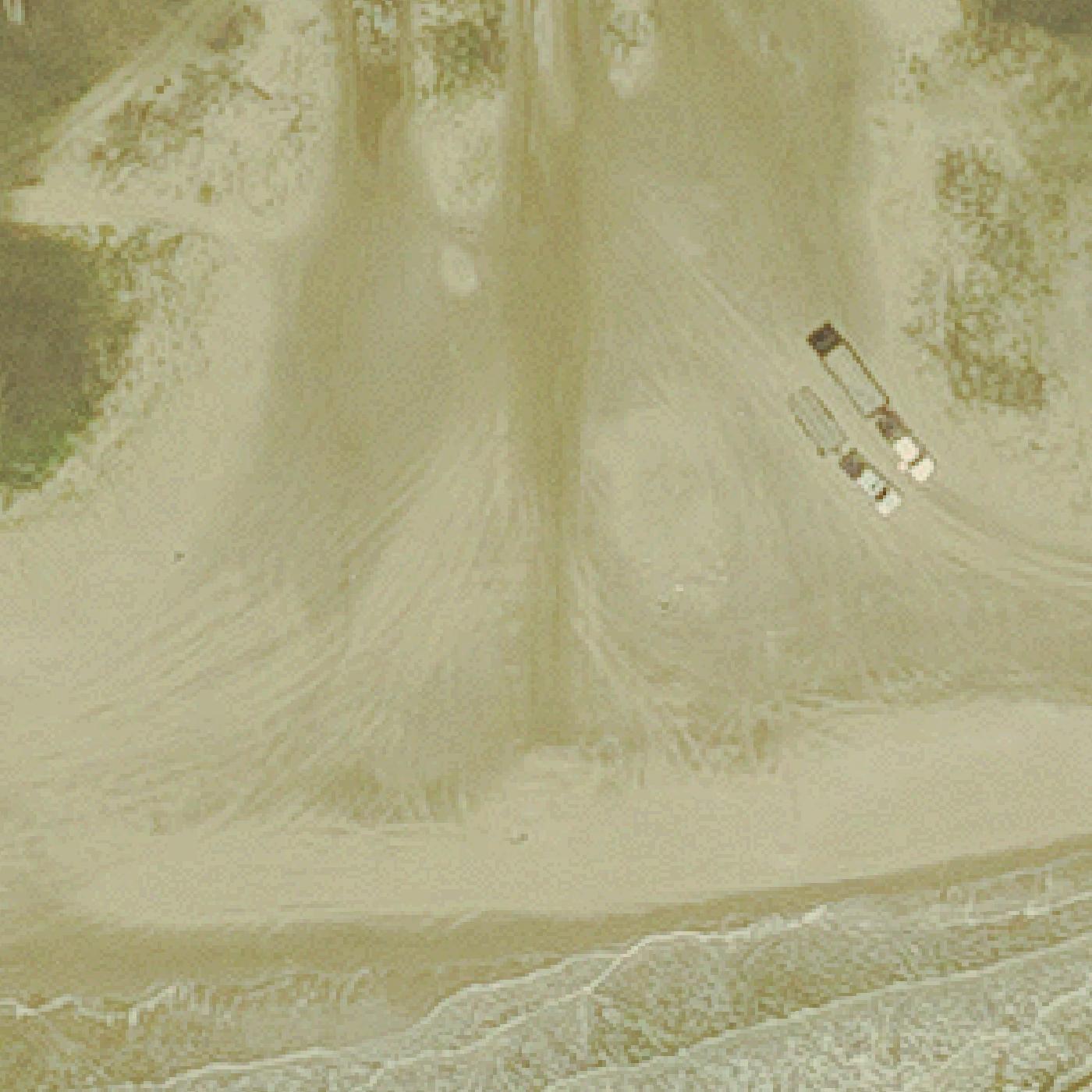 Aerial map of Mae's Beach