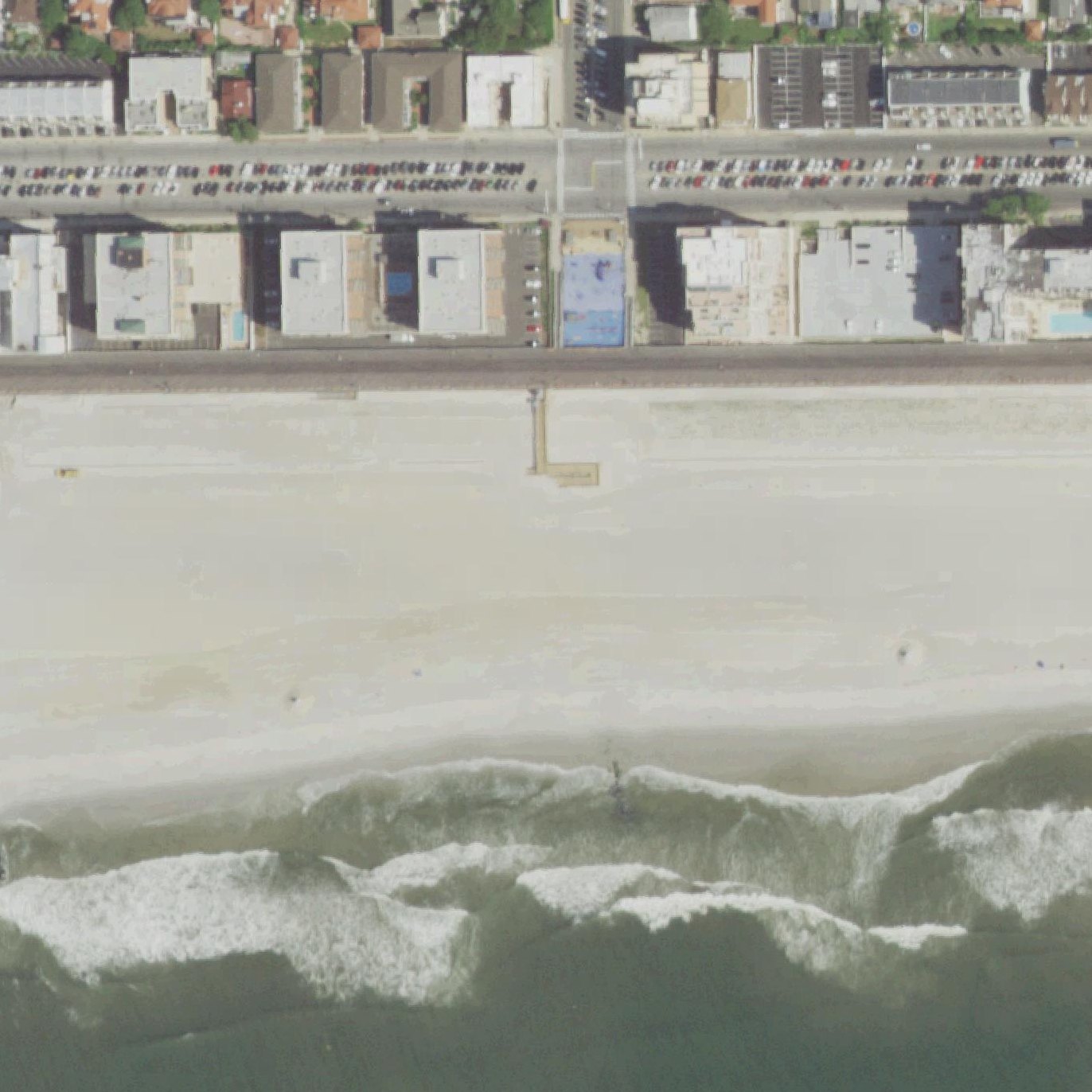 Aerial map of Magnolia Beach