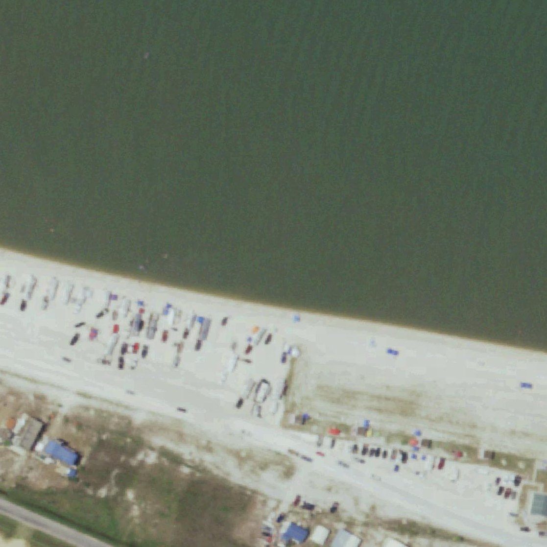 Aerial map of Magnolia Beach