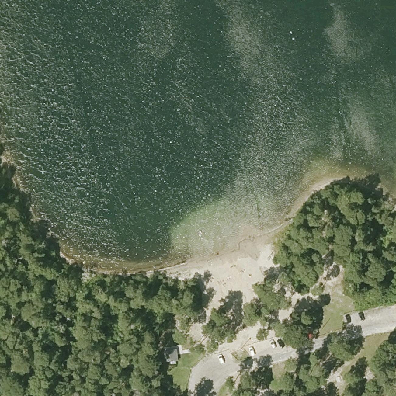 Aerial map of Main Beach
