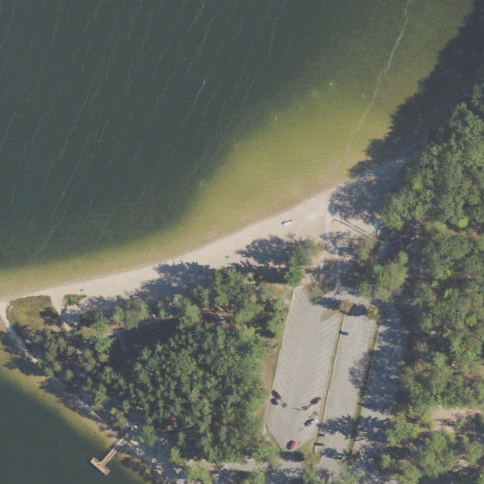Aerial map of Main Beach
