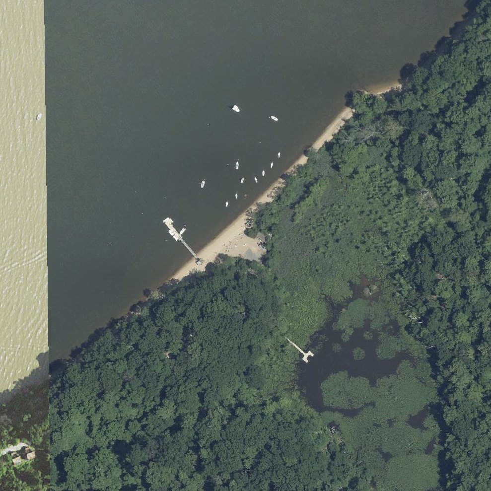 Aerial map of Main Beach