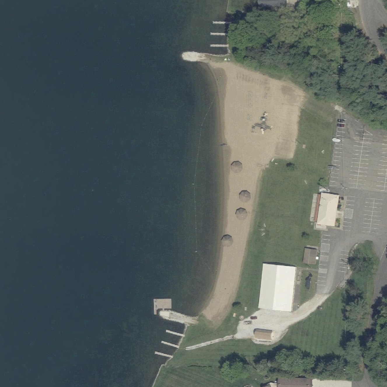 Aerial map of Main Beach