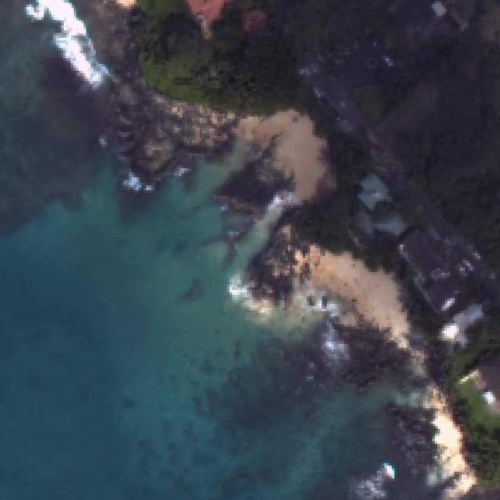 Aerial map of Makena Cove