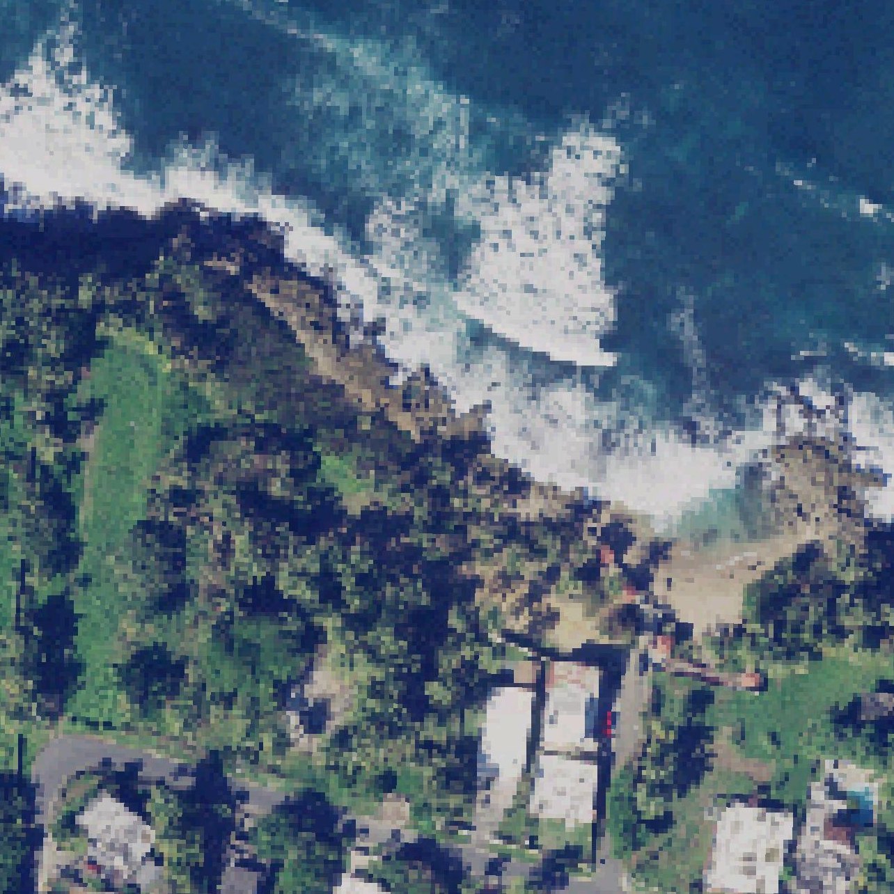 Aerial map of Mameyal Beach