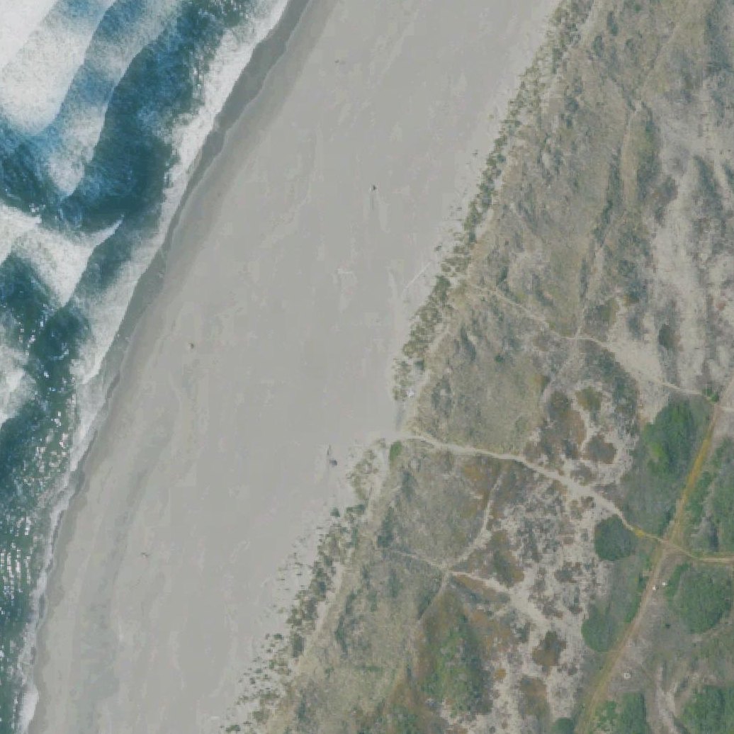 Aerial map of Manila Dunes