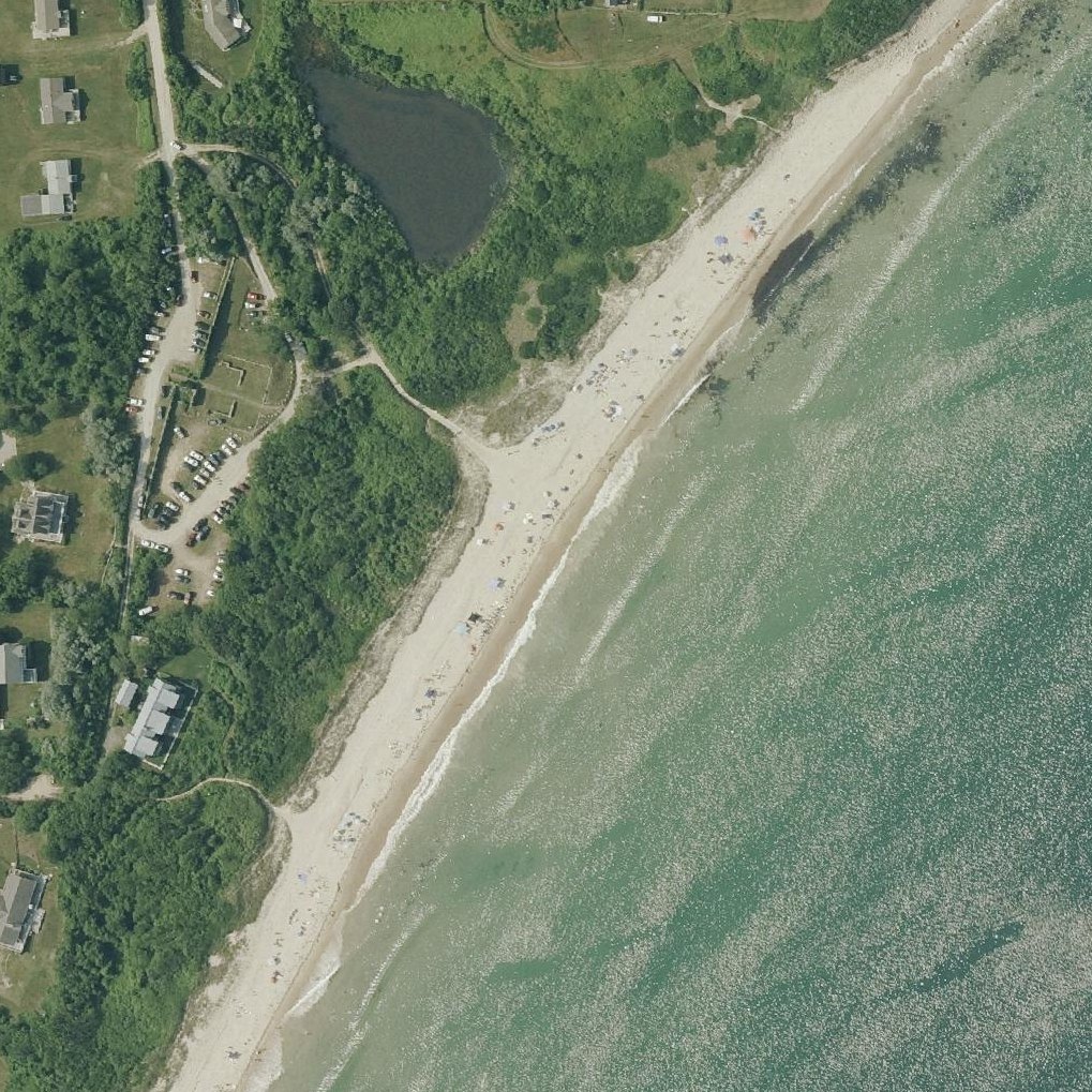 Aerial map of Mansion Beach