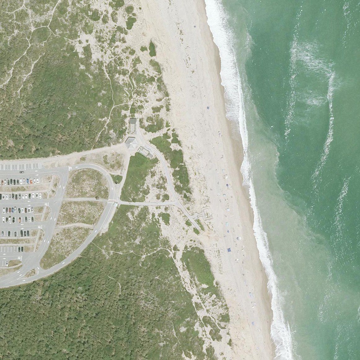 Aerial map of Marconi Beach