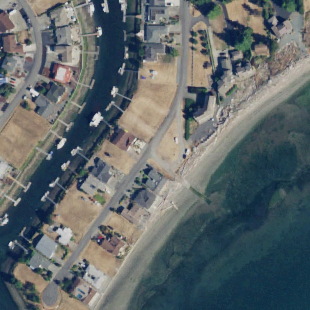 Aerial map of Mariner's Cove County Park