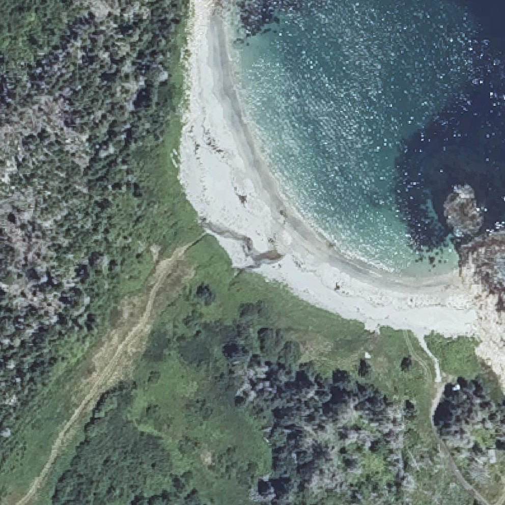 Aerial map of Markey Beach