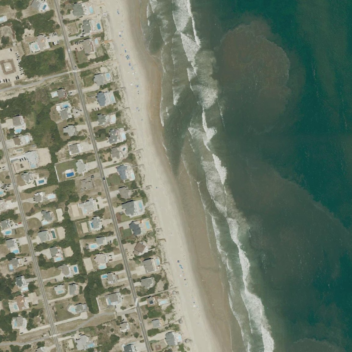 Aerial map of Marlin Public Beach Access