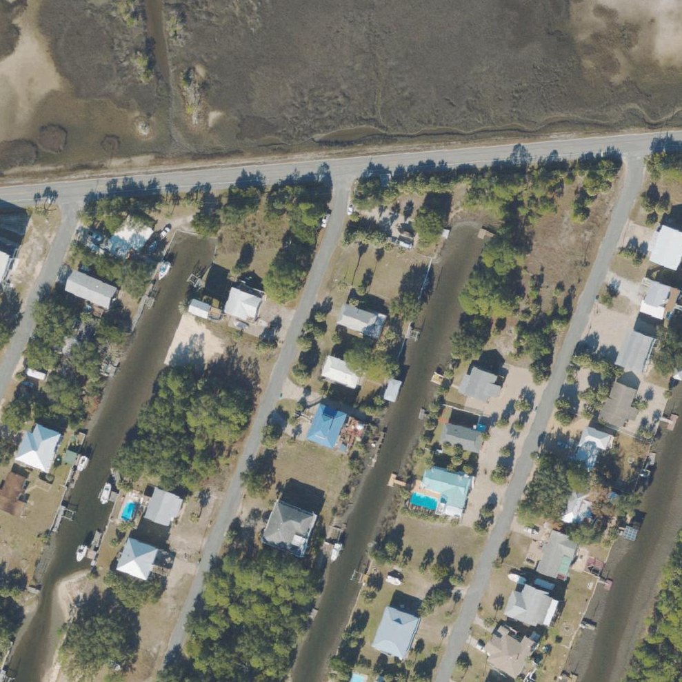Aerial map of Mashes Sands Beach