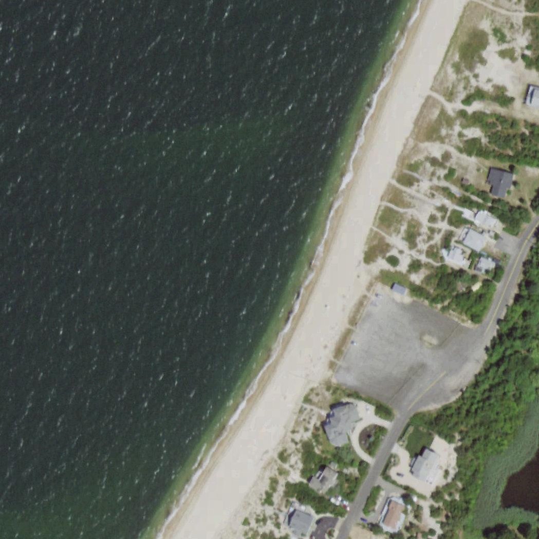 Aerial map of McCabe's Beach