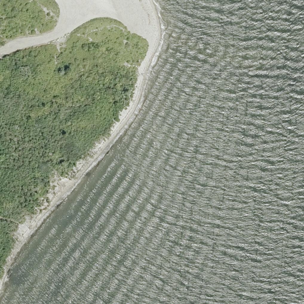Aerial map of McCorrie Point Beach