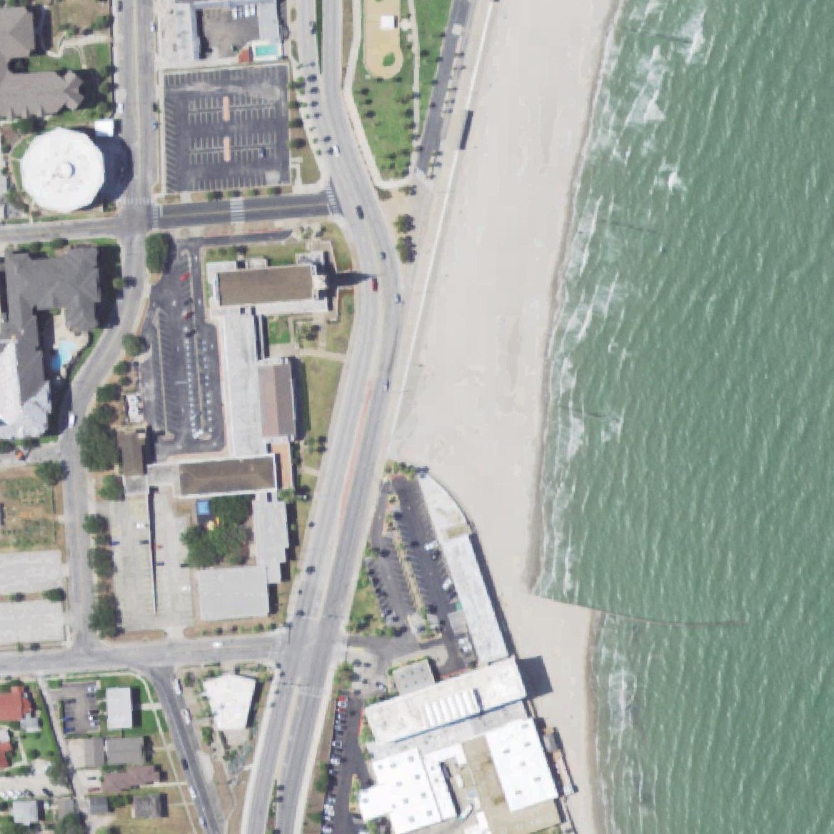 Aerial map of McGee Beach