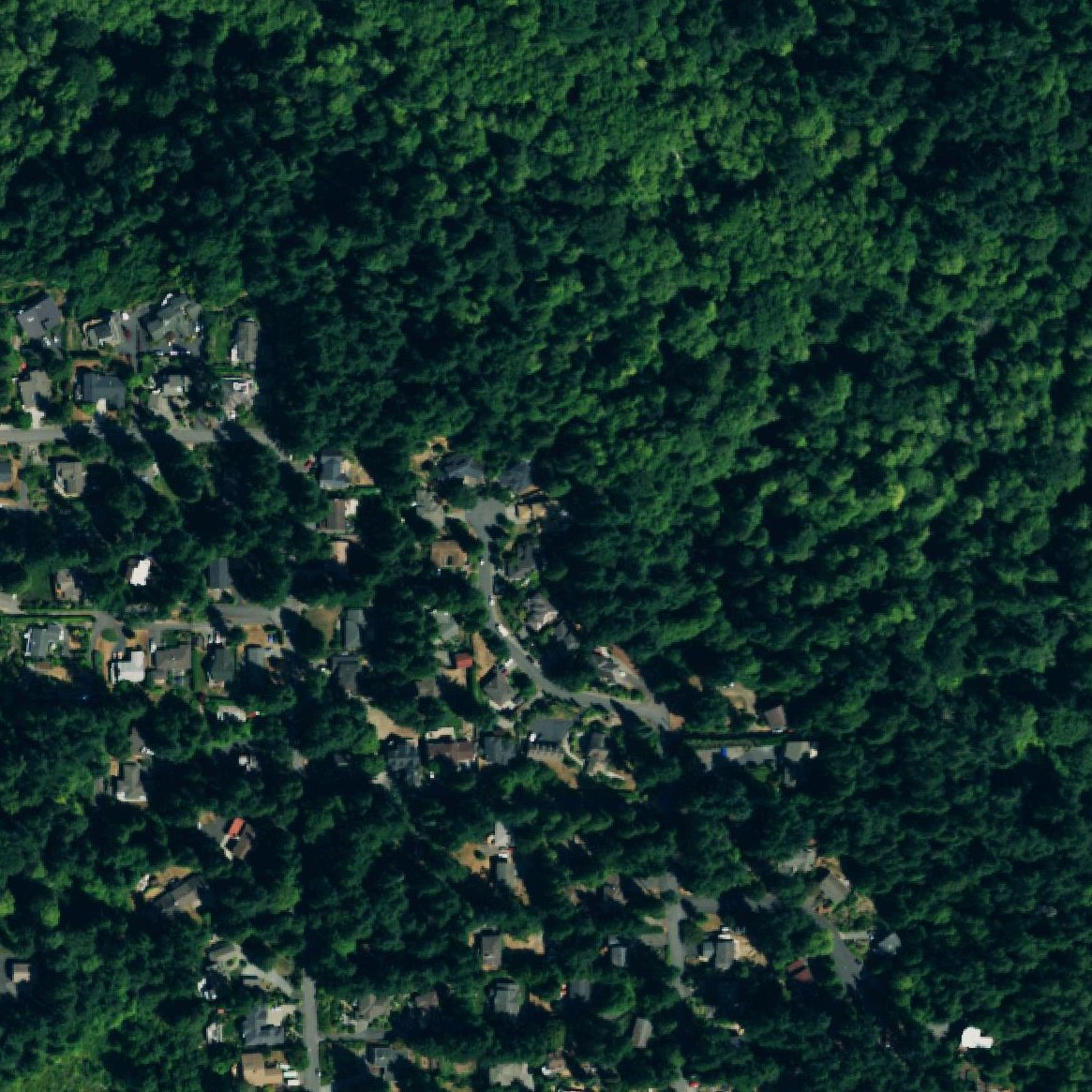 Aerial map of Meadowdale Beach Park