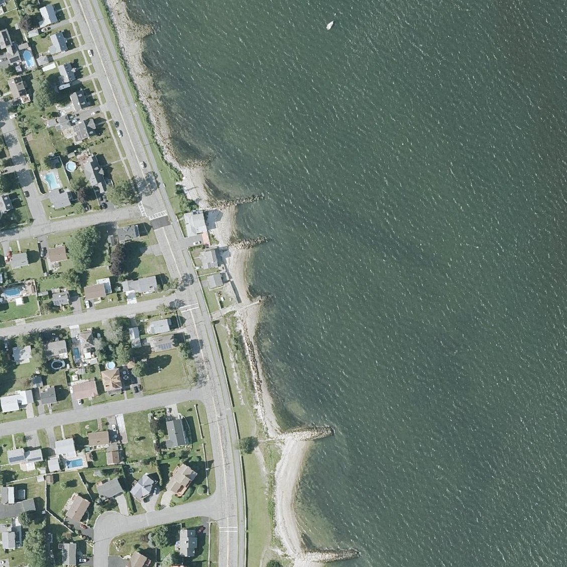 Aerial map of Medeiros Beach