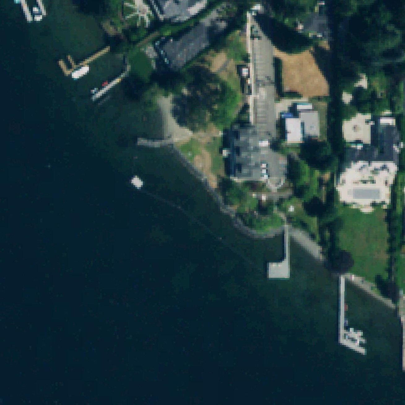 Aerial map of Medina Beach Park
