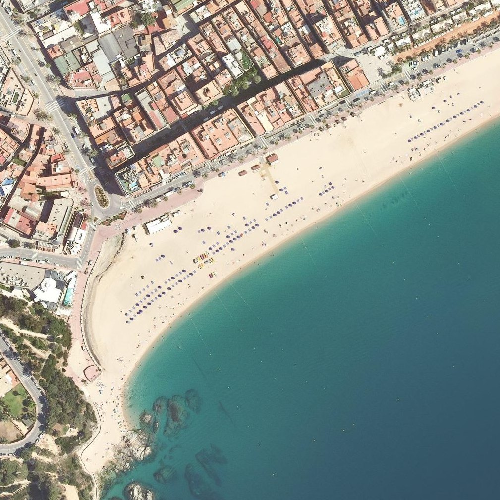 Aerial map of meeting point