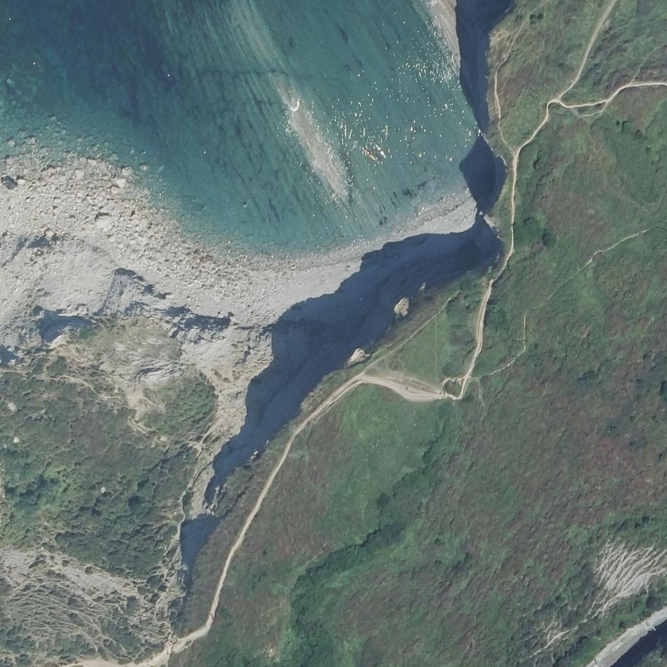 Aerial map of Mendatako kala