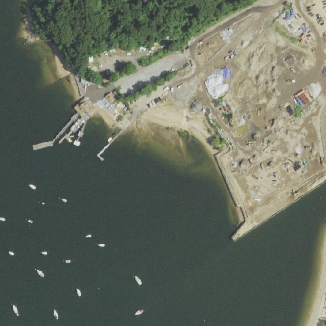 Aerial map of Mercadante Beach