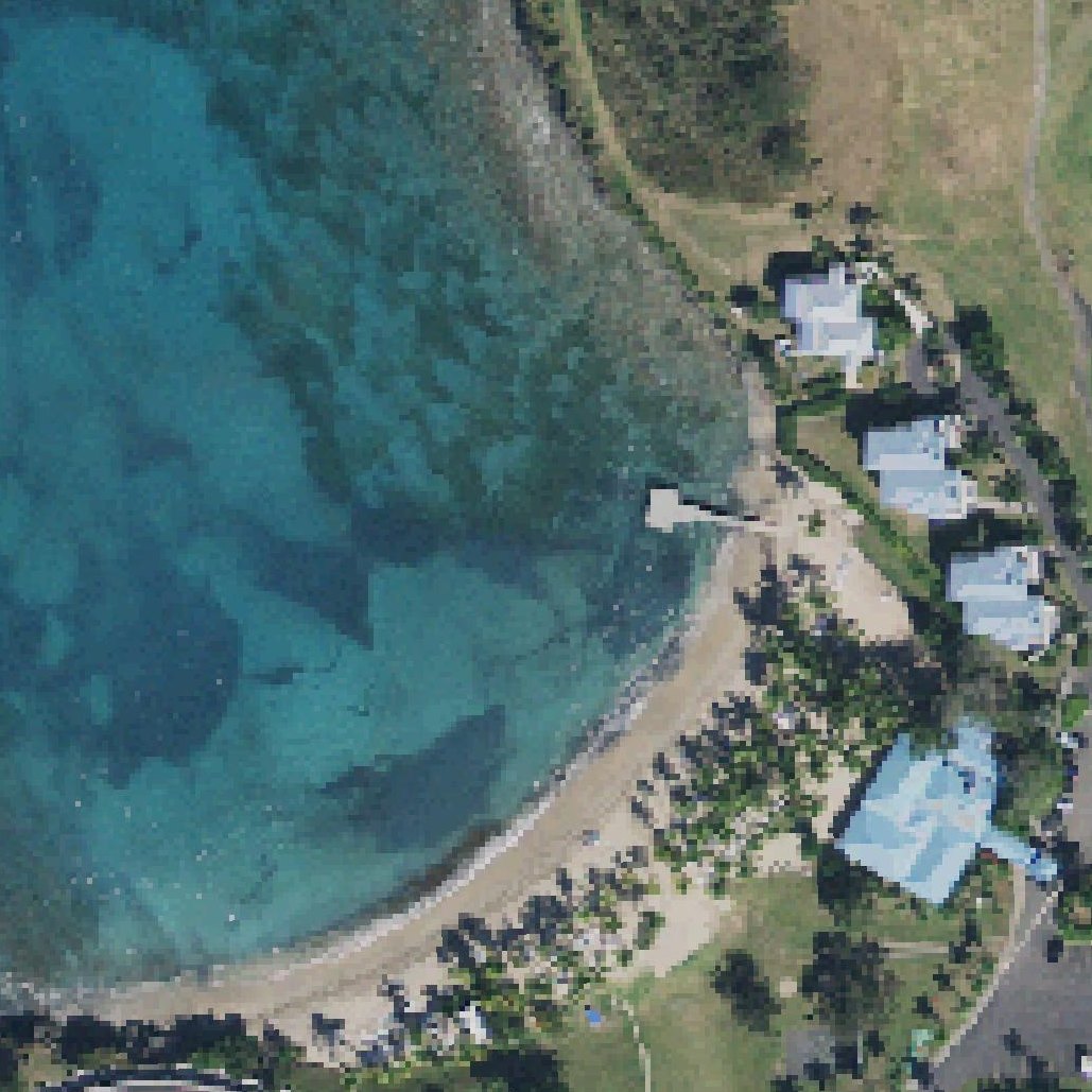 Aerial map of Mermaid Beach