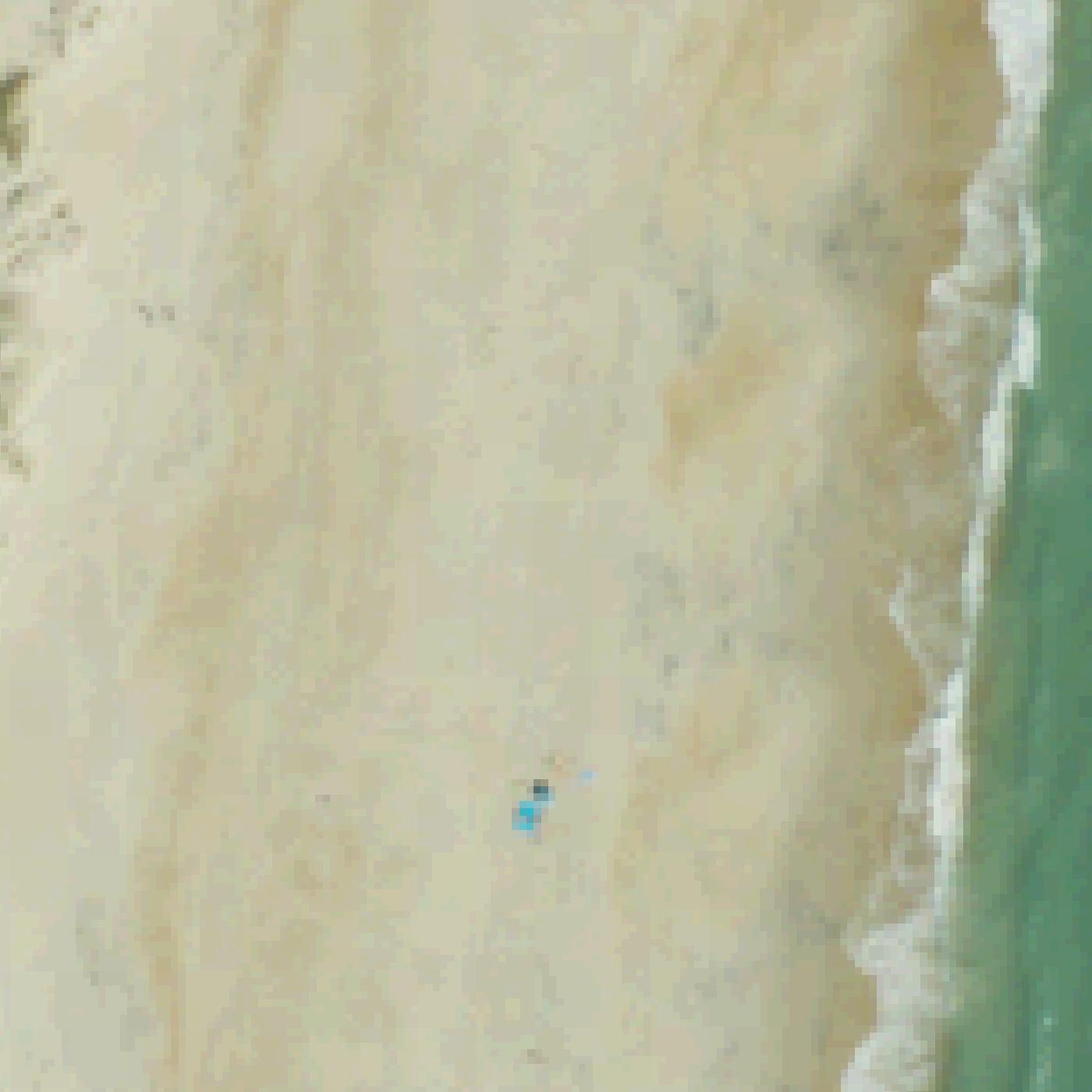 Aerial map of Merrimac Lane Public Beach Access