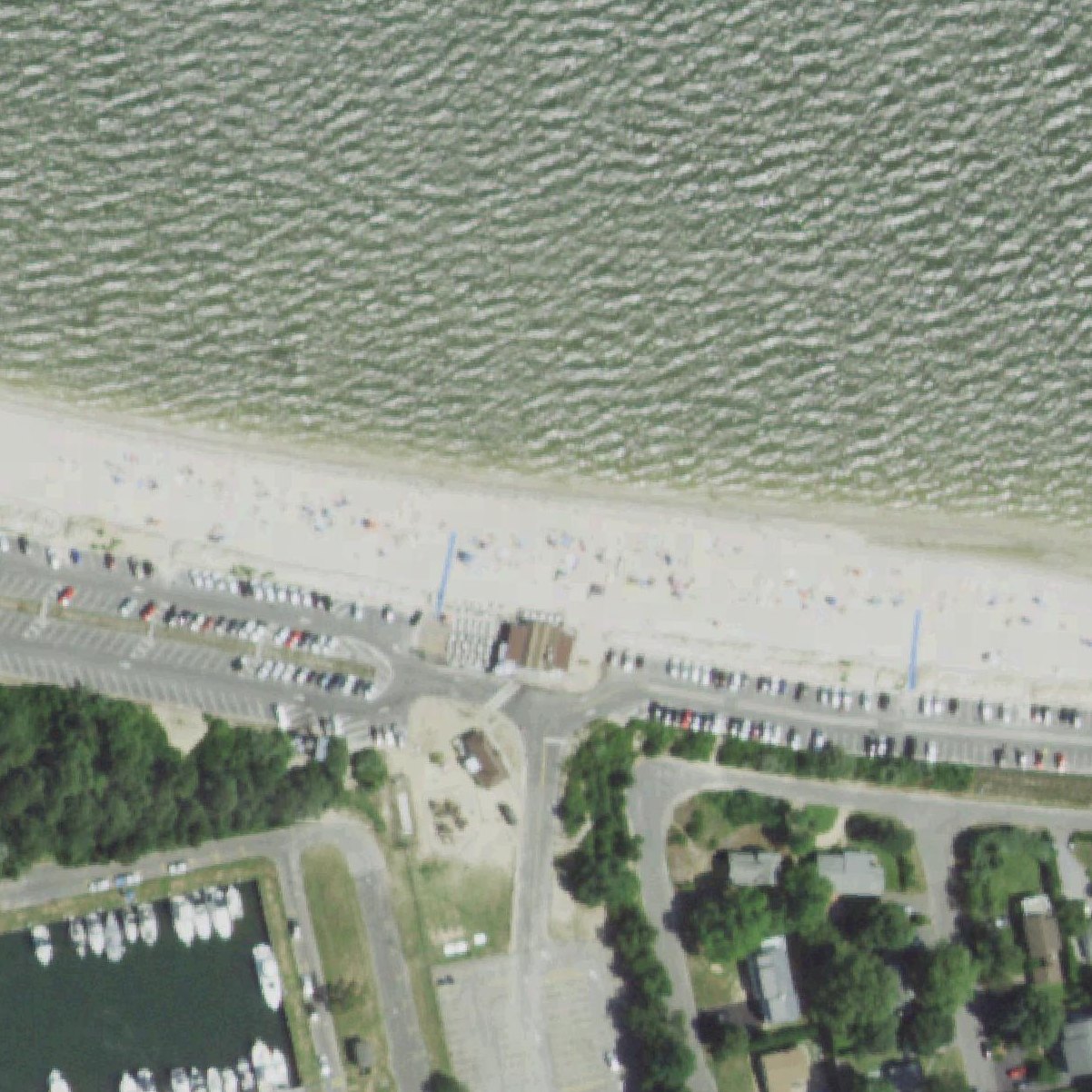 Aerial map of Meschutt Beach