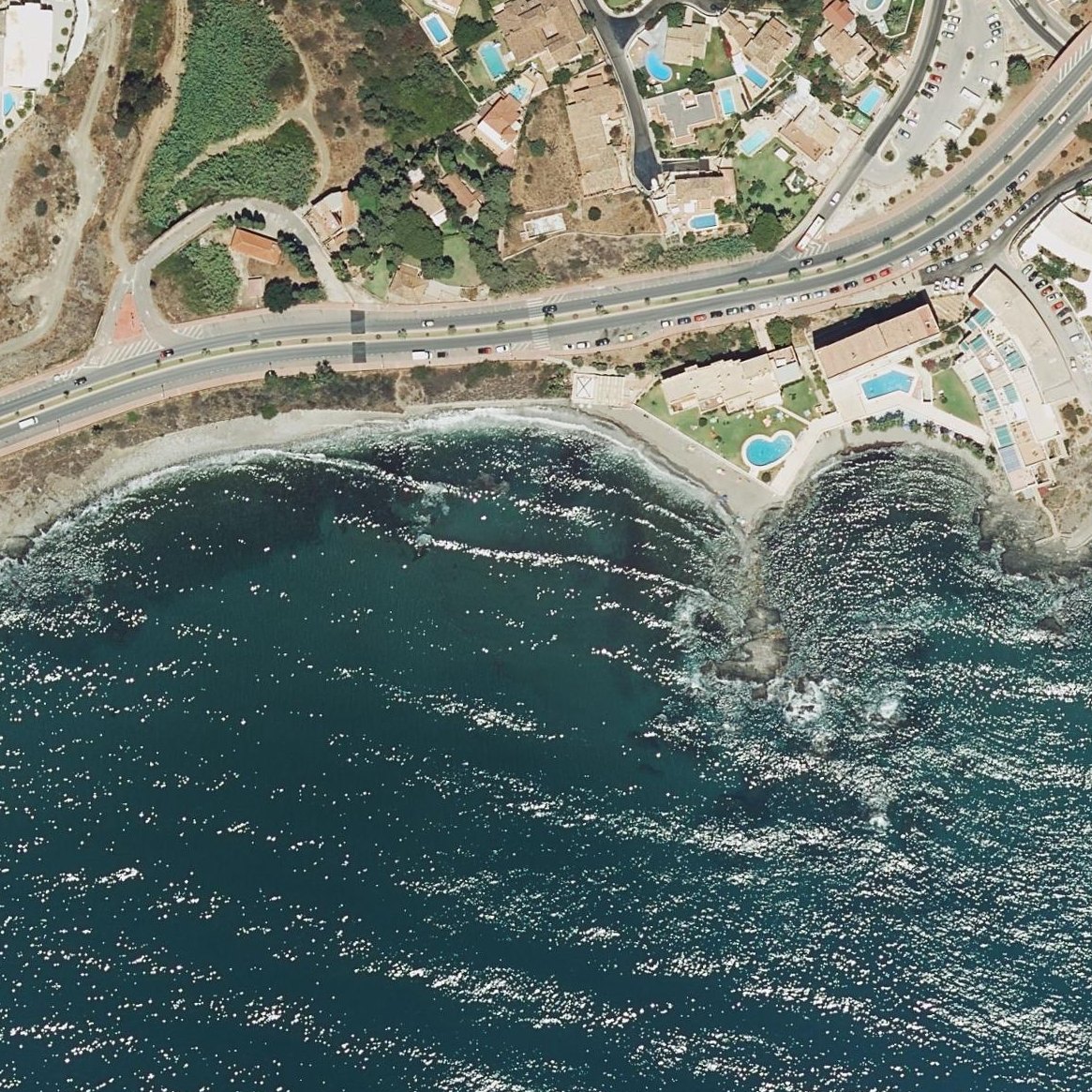 Aerial map of Mi Playa