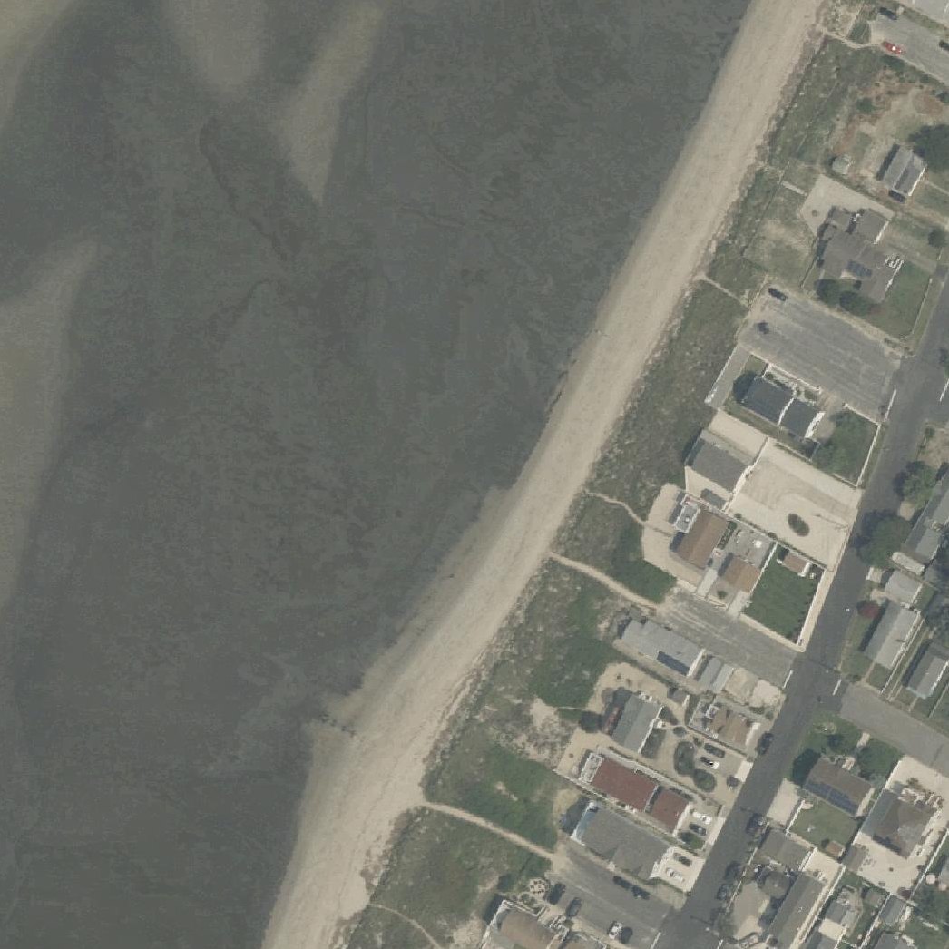 Aerial map of Miami Beach
