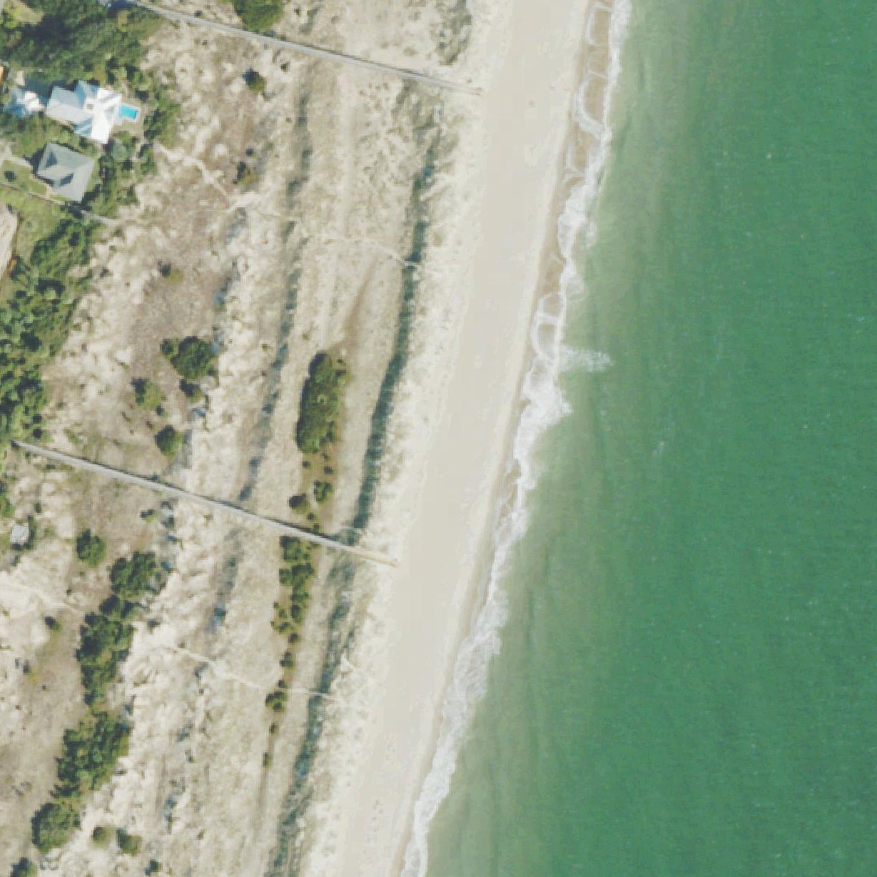 Aerial map of Mid Beach