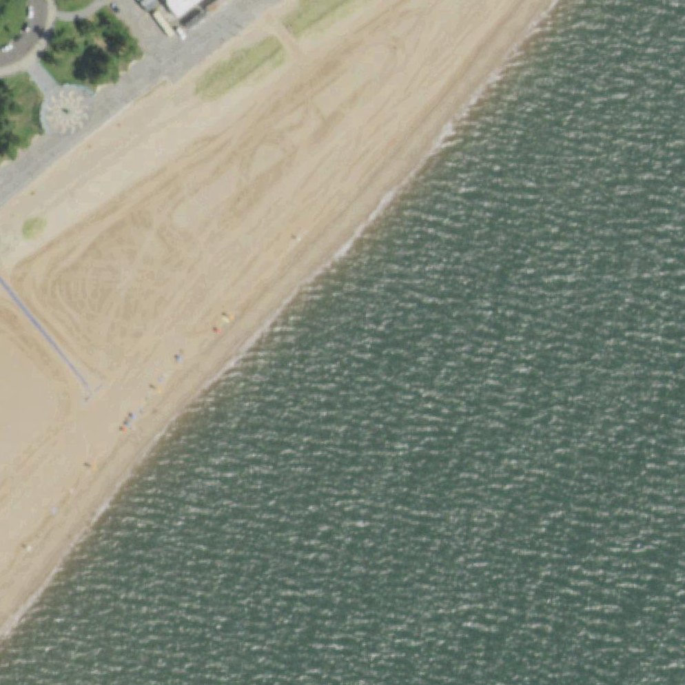 Aerial map of Midland Beach