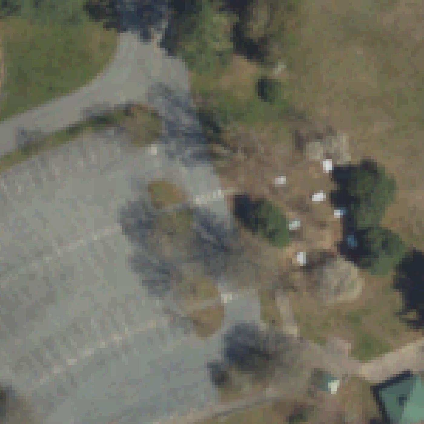 Aerial map of Milford Beach