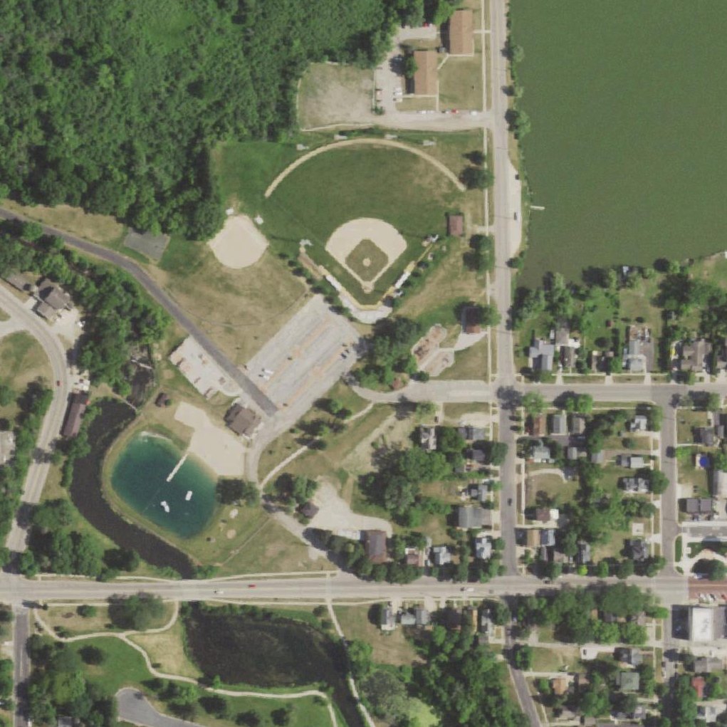 Aerial map of Mill Pond