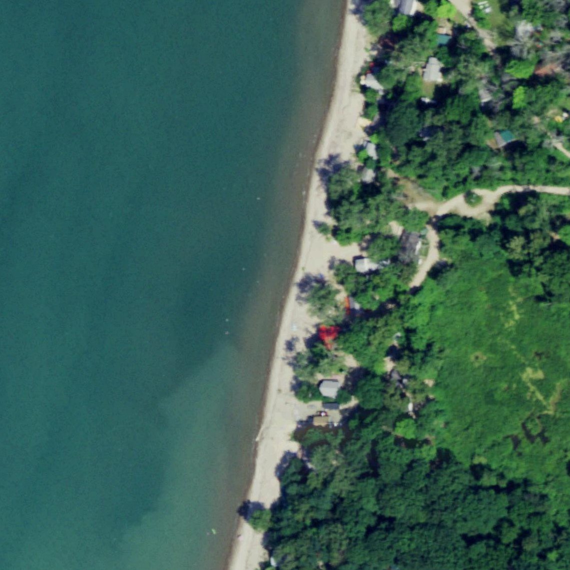 Aerial map of Millers Beach