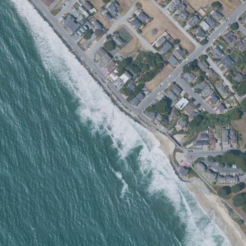 Aerial map of Miramar Beach