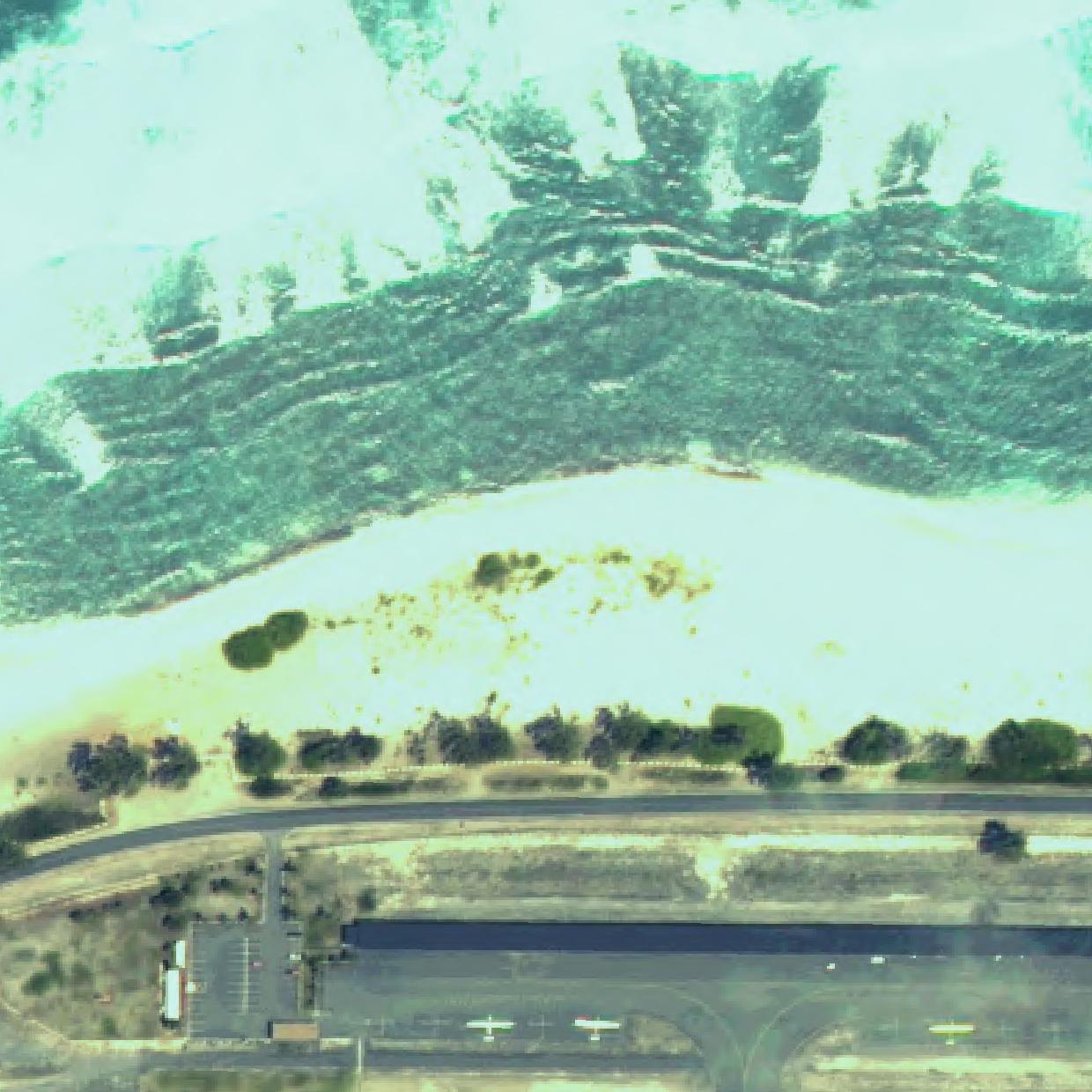 Aerial map of Mokulē‘ia Army Beach