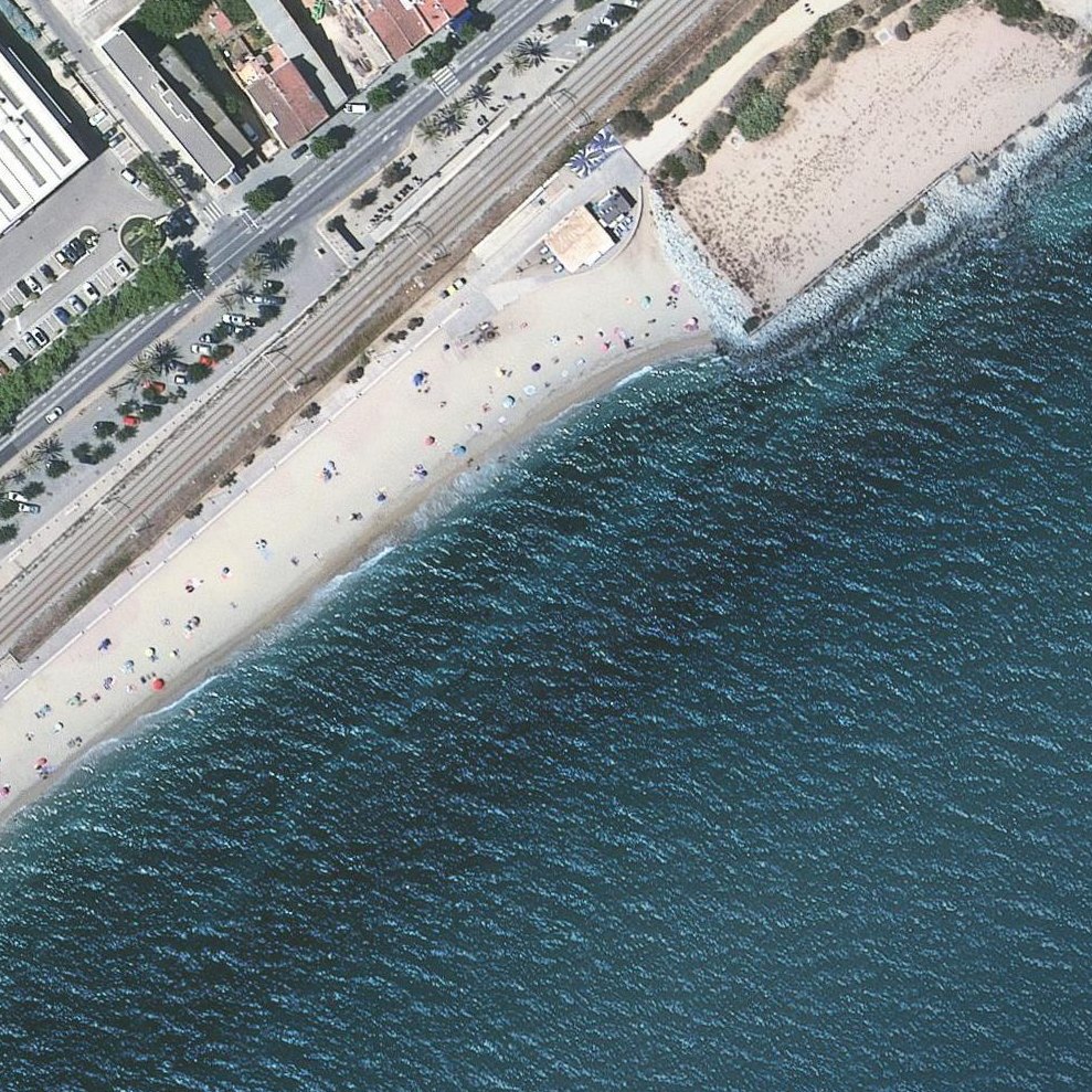 Aerial map of Mongat