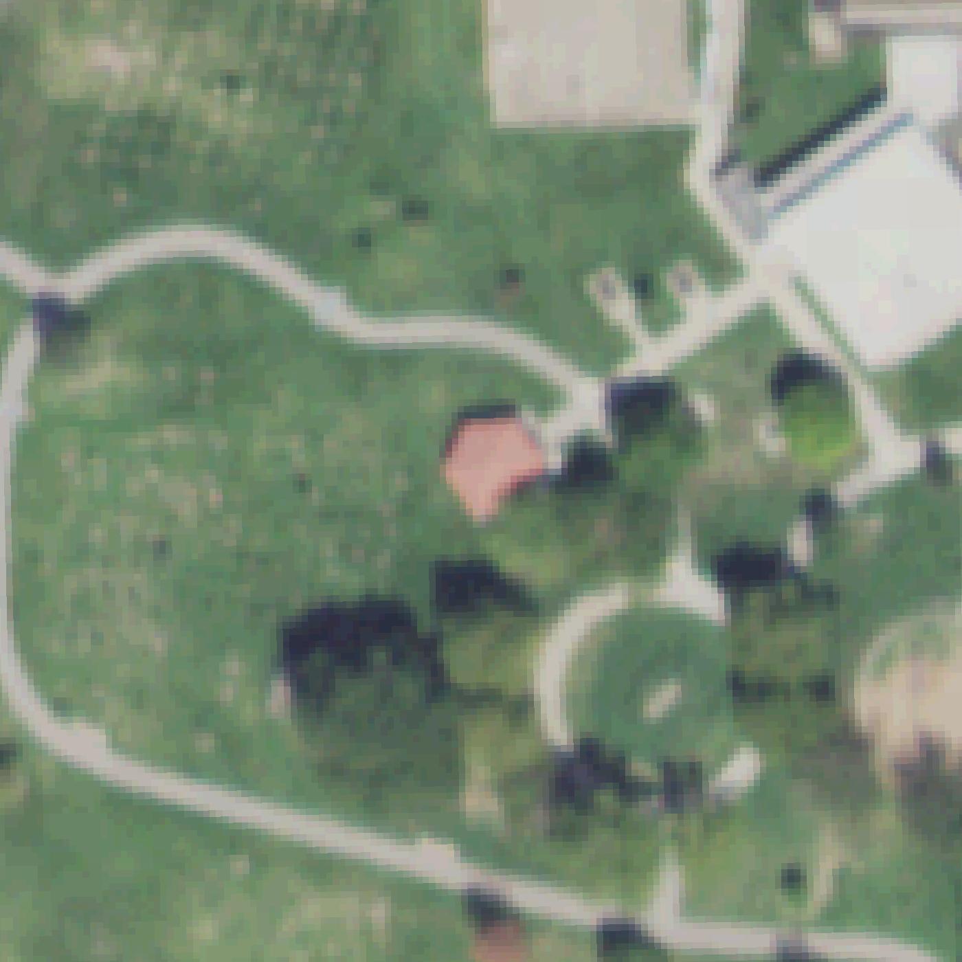 Aerial map of Montie Beach Park