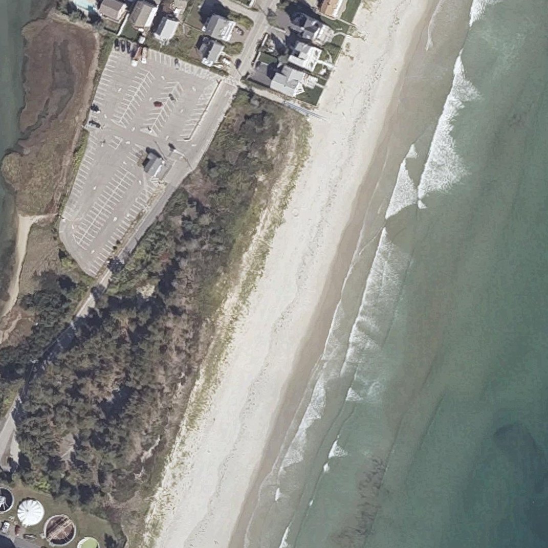 Aerial map of Moody Beach Access Ogunquit
