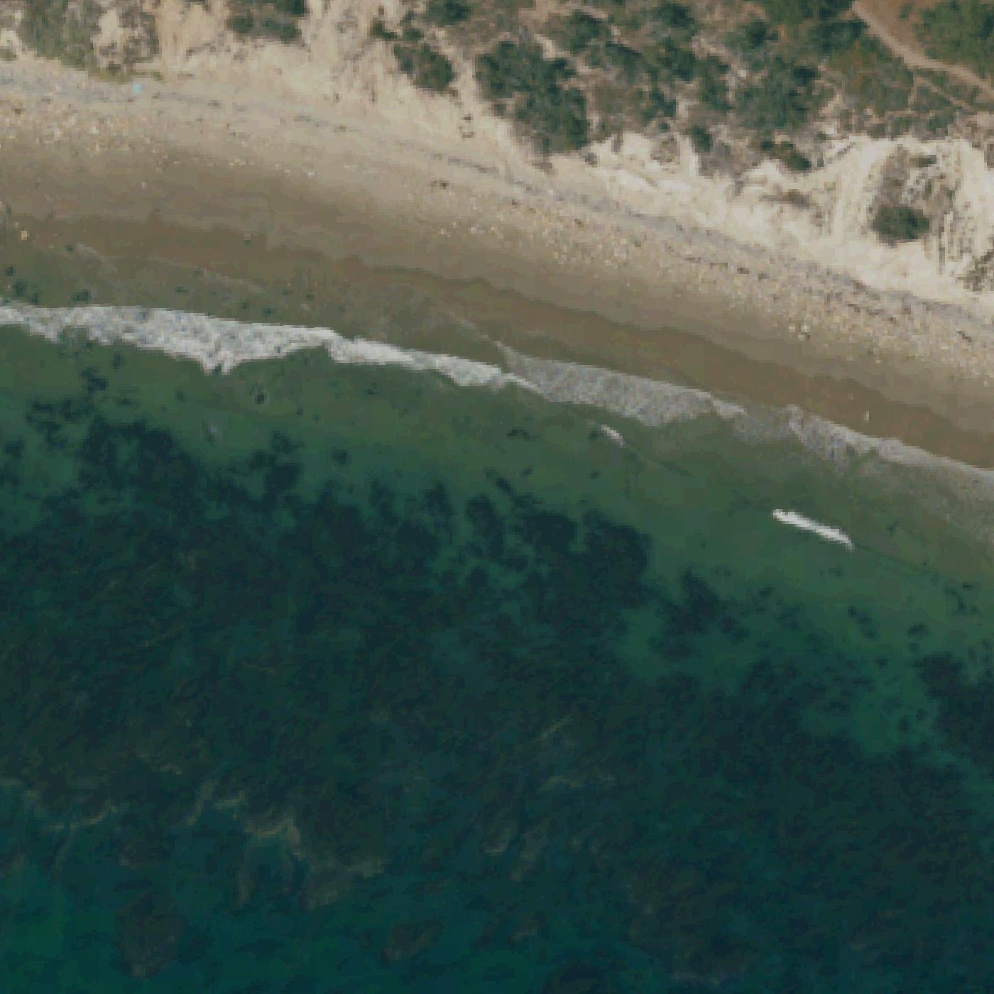 Aerial map of More Mesa Beach