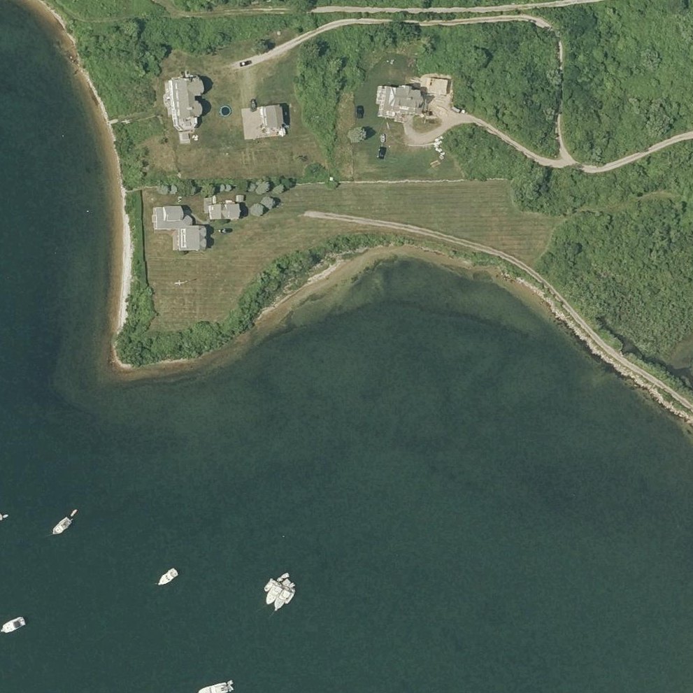 Aerial map of Mosquito Beach